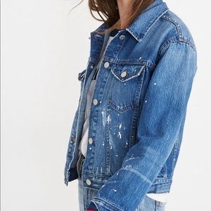 Madewell Boxy-Crop Jean Jacket